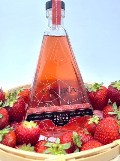 Vodka Strawberry Vanilla Infused 725ML 38% ALC/VOL
