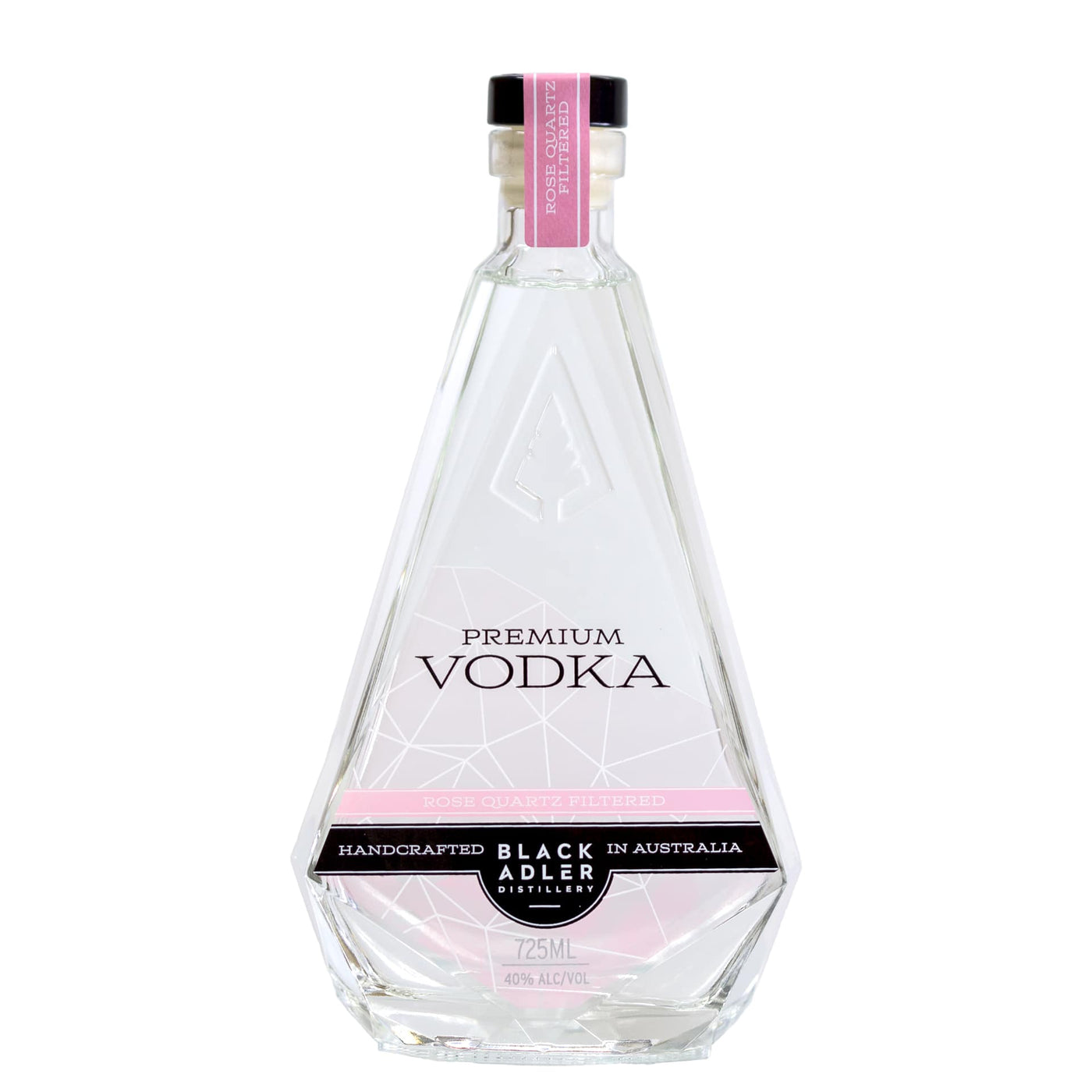 Vodka - Premium 'Rose Quartz Filtered' - 725ml  40% ACL/VOL