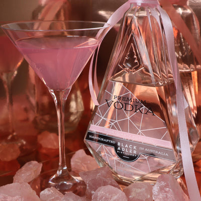 Vodka - Premium 'Rose Quartz Filtered' - 725ml  40% ACL/VOL